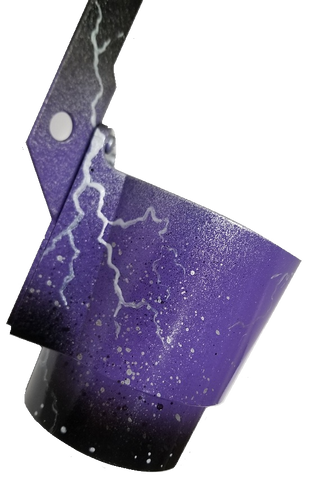 Lightning Bolt Pincup Purple