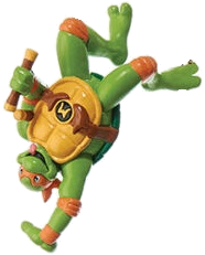 Teenage Mutant Ninja Turtles Playfield Character "Michelangelo" (Resin)