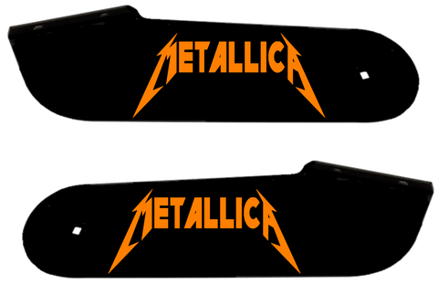Metallica Hinge Decals "Orange"