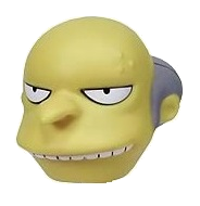 The Simpsons "Mr.Burns" Character Head Shooter