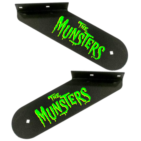 Munsters Hinge Decals "Green/Yellow"