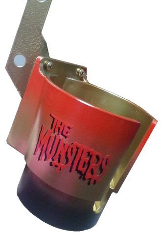 Munsters PinCup LE Red logo