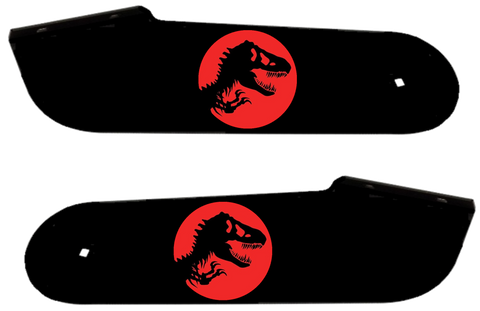 The Lost World Jurassic Park Hinge Decals