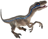Jurassic Park Playfield Velociraptor "Blue"