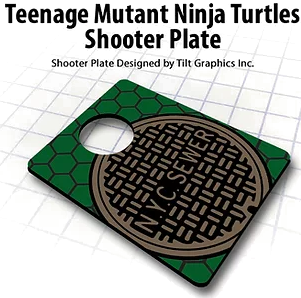Teenage Mutant Ninja Turtles Shooter Plate "NYC Sewer"