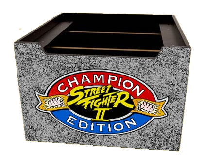 Arcade 1up Street Fighter 2 Riser Graphics CE Logo