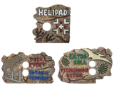 Jurassic Park Playfield Signs Set of 3