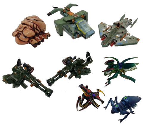 StarShip Troopers Custom Painted Pieces Full Set