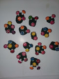 Willy Wonka Mushroom Clusters (set of 3 clusters)