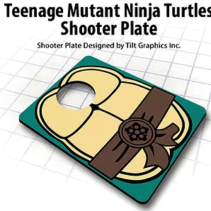 Teenage Mutant Ninja Turtles Shooter Plate