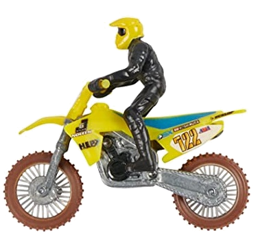 No Fear Playfield Dirt Bike Yellow