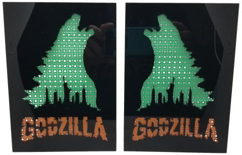 Godzilla Custom Speaker Frames